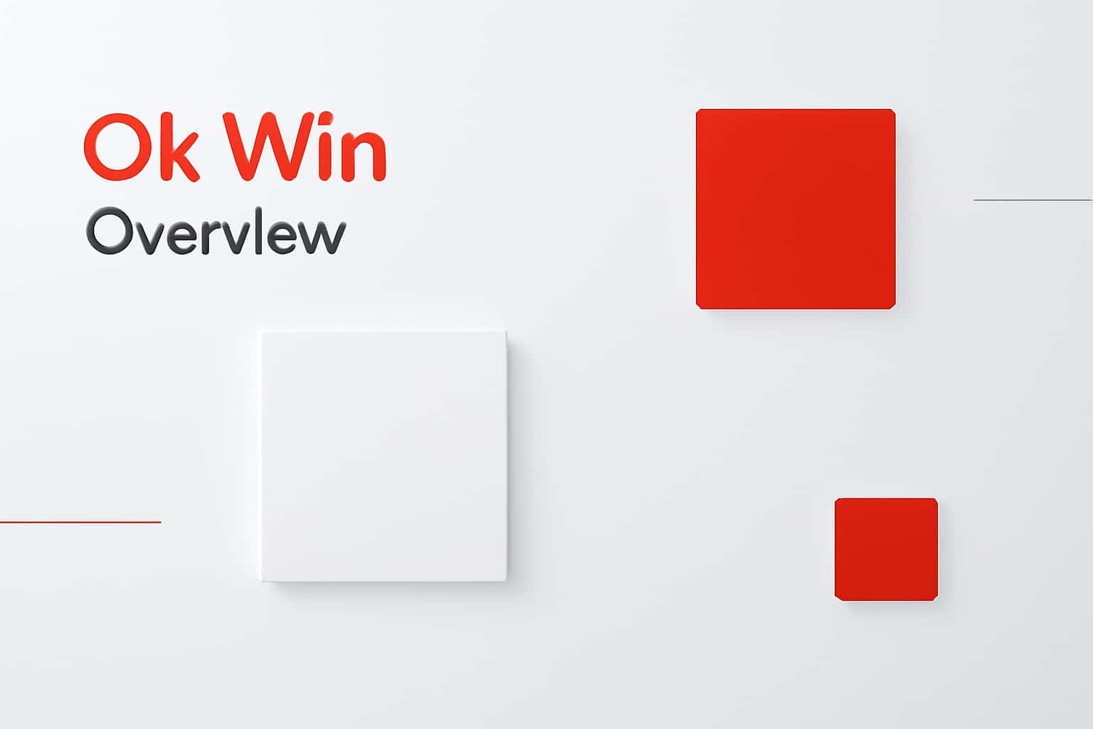 Ok Win Overview Interface